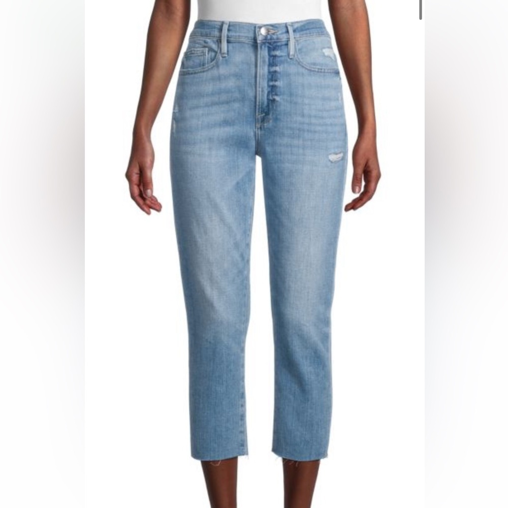 Frame Denim Women's LaBeaux Cropped-25"‎